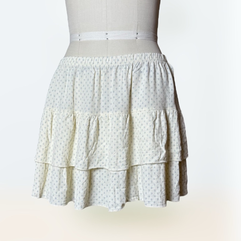 Brandy Melville Ruffle Mini Skirt